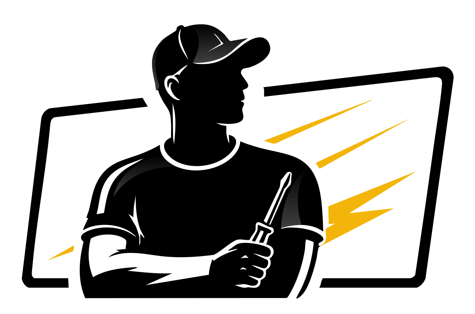 Nick's LCD TV Repair Logo